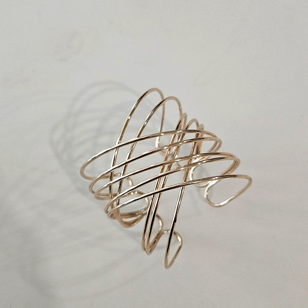 Gold Bangle Bracelet Statement Jewelry Statement Bracelet Gold Bangle Event